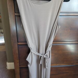 Banana Republic Taupe Midi Dress